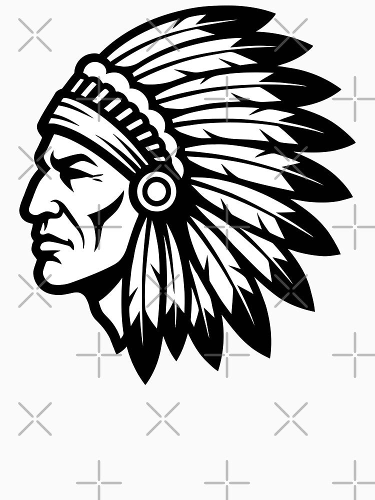 Tribal Elder Headdress Logo by Digital Art Works  Hub