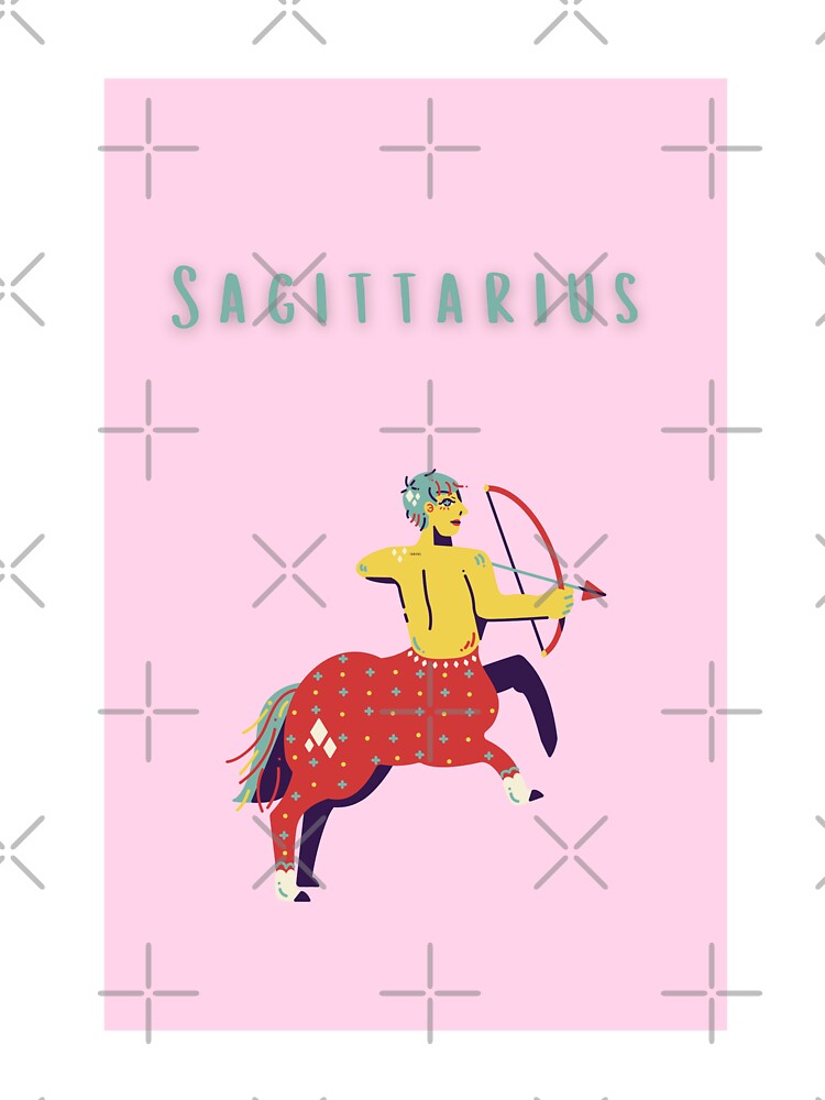 Sagittarius artwork, zodiac, horoscope, star sign by By The Moon
