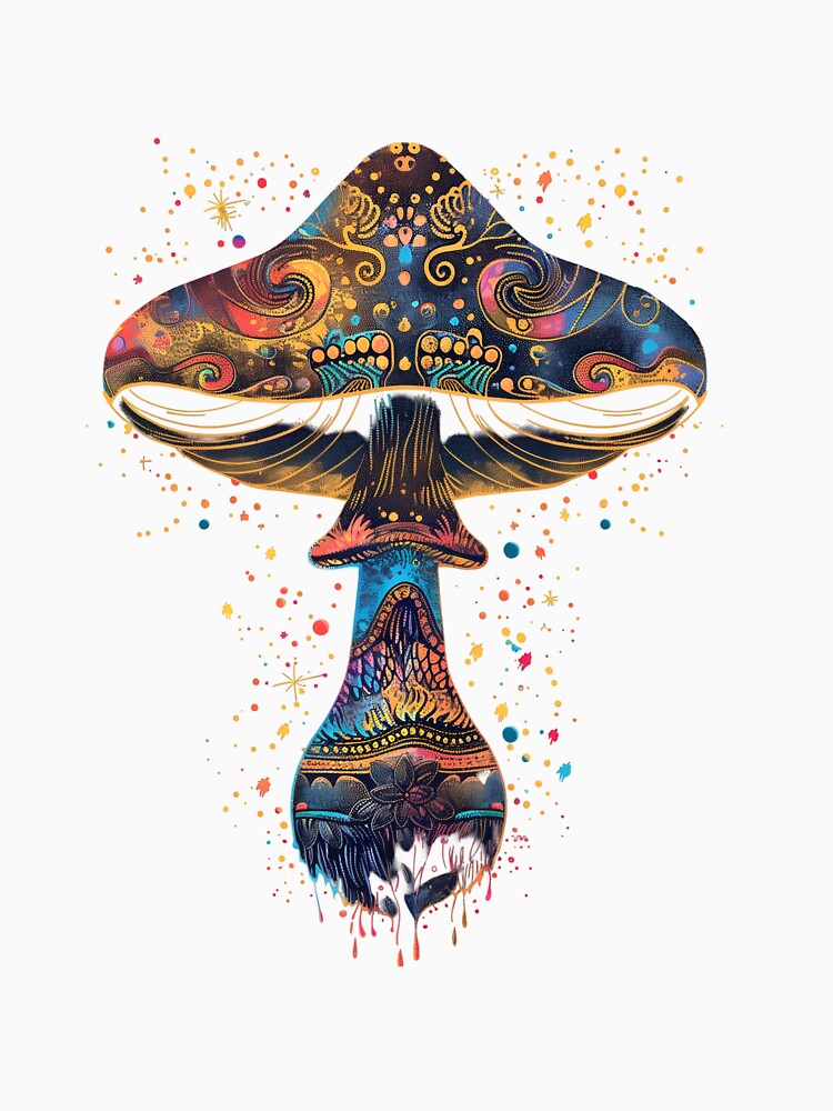 Stylized Magic Mushroom 3 by HarmonyTheKoala