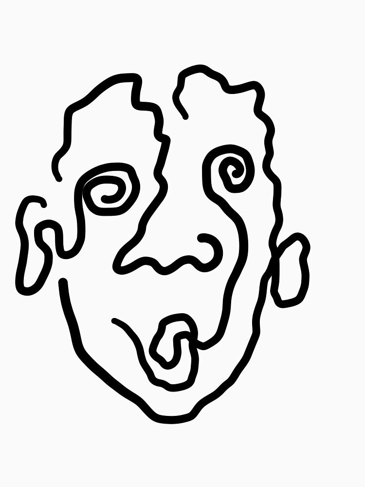 Squiggle Face by regsdoodles