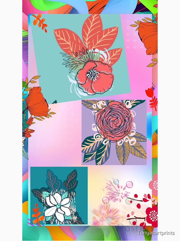 Exclusive flowers by Tonyasartprints