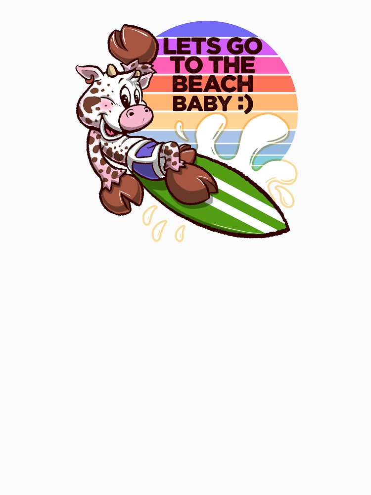 surfing cow - summer holiday by hayrpictures