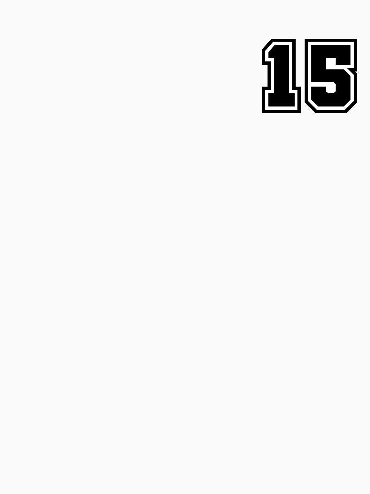 Number 15 - Minimalist Digit by stickerorange
