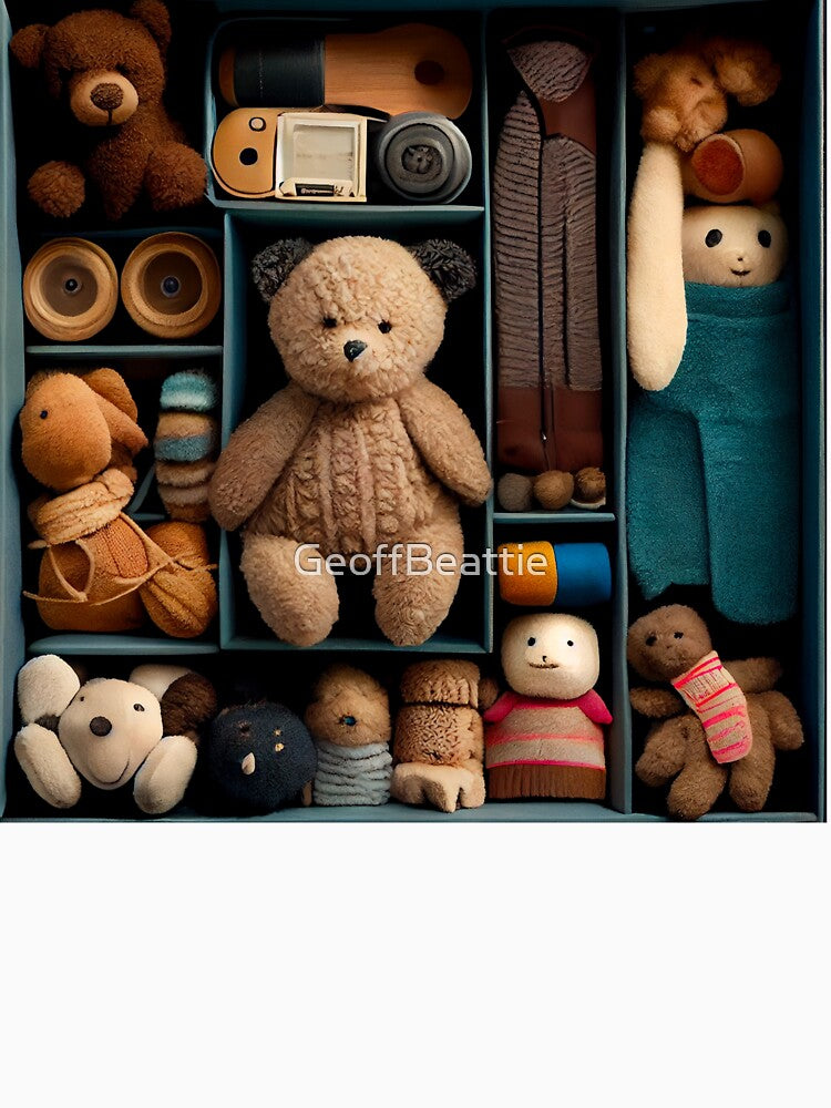 Unique gift the ultimate teddy bear gift for her or him love heart collection by GeoffBeattie