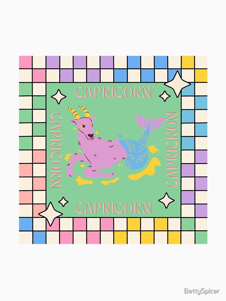 Tiled Feel Good Capricorn by BettySpicer
