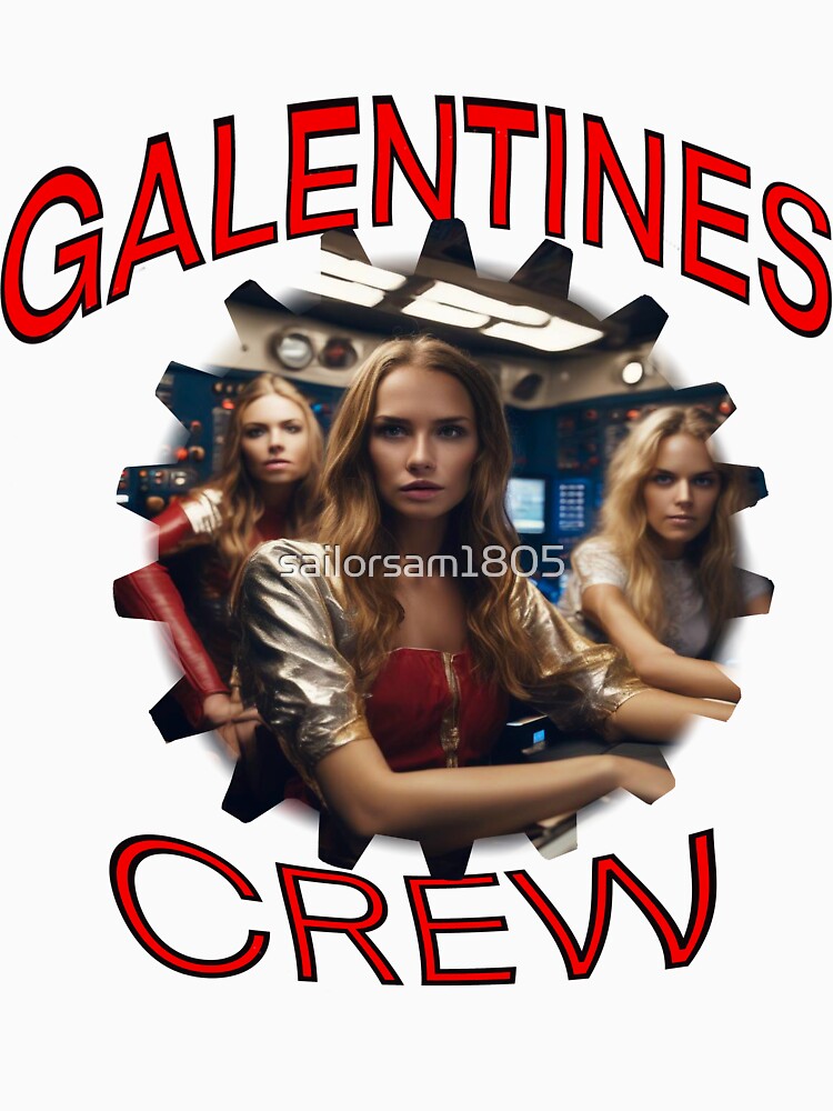 The girl power Galentines crew submarine girls only crew by sailorsam1805