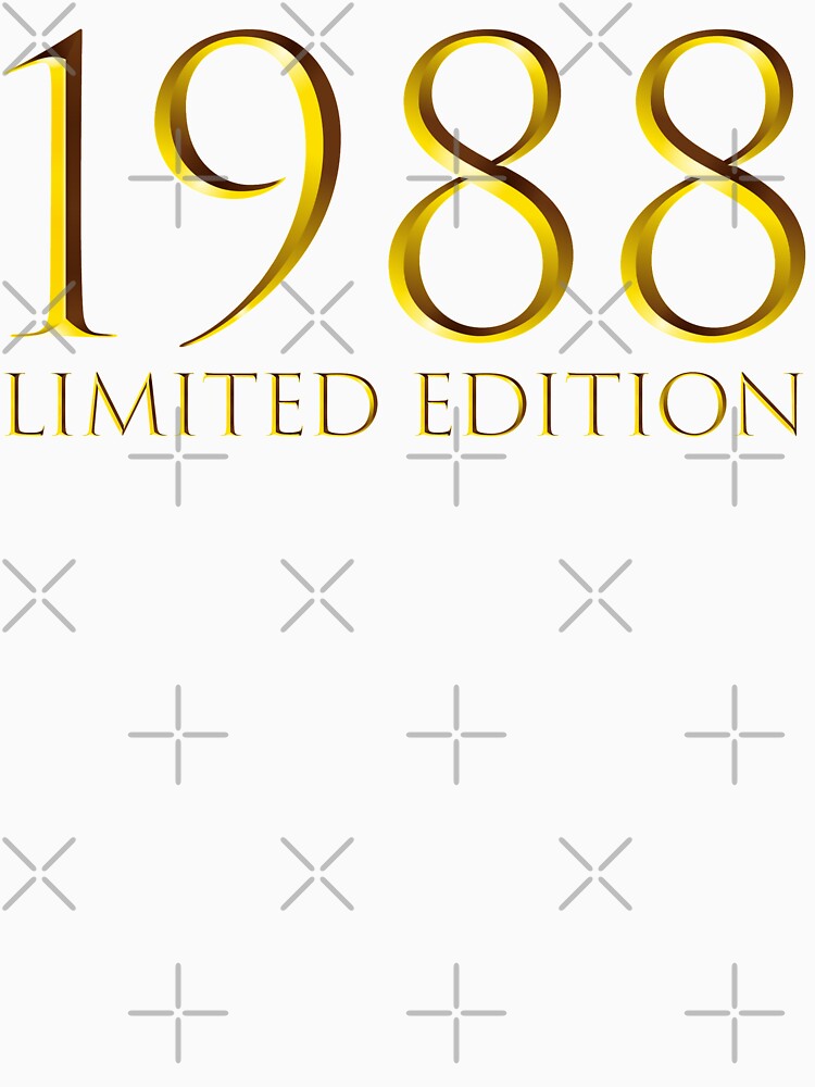 1988 Limited Edition 33 Years Old 33rd Birthday by DavisHasari