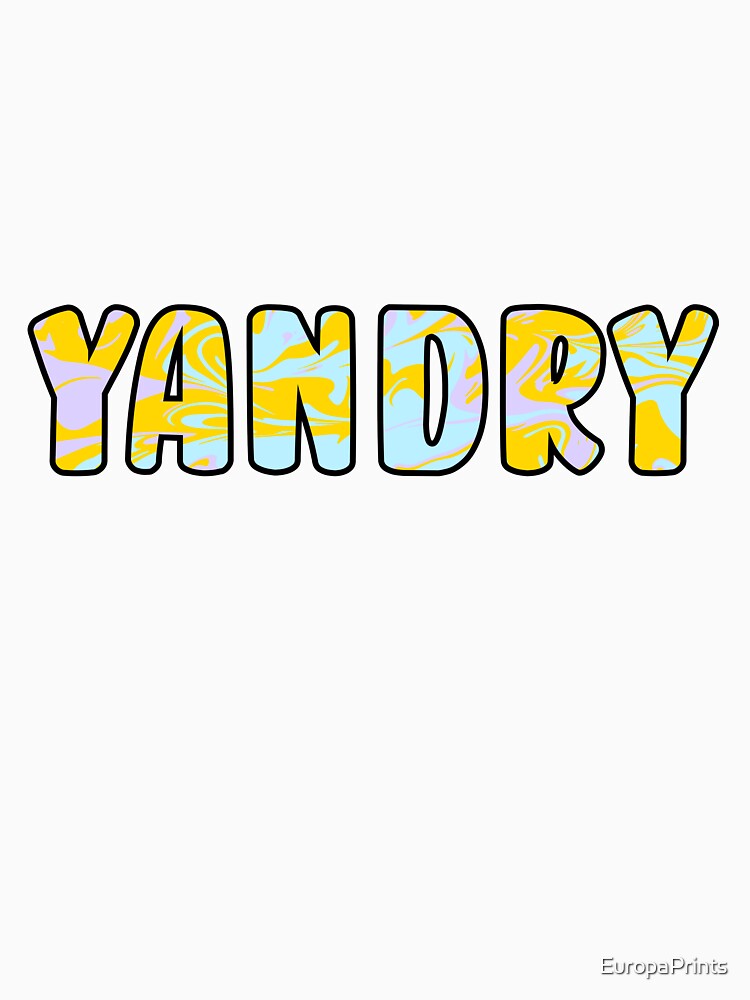 Yandry Custom Name by EuropaPrints