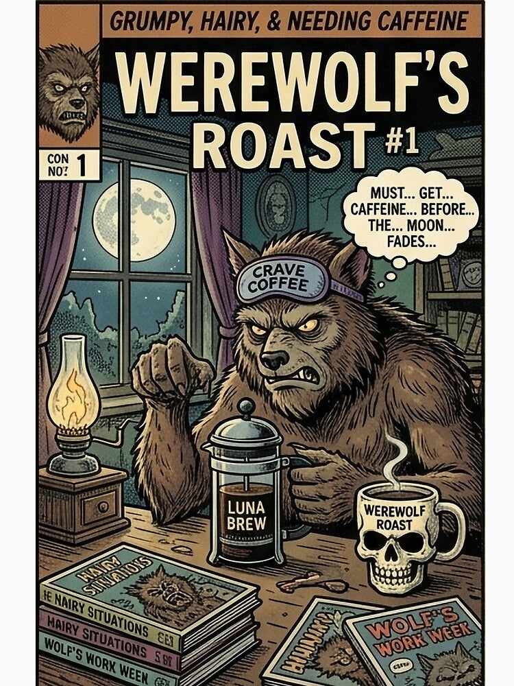 Werewolf Morning Coffe by RaymondMills