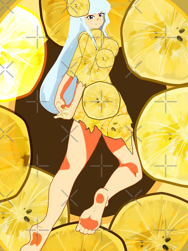 A smiling girl wearing clothes made of bananas by lovegirlsfanta