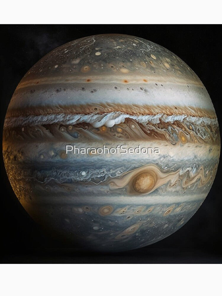Planet Jupiter by PharaohofSedona