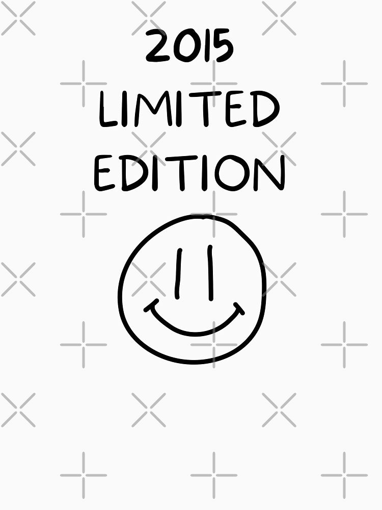 2015 LIMITED EDITION - BLACK WRITING by akaiawa