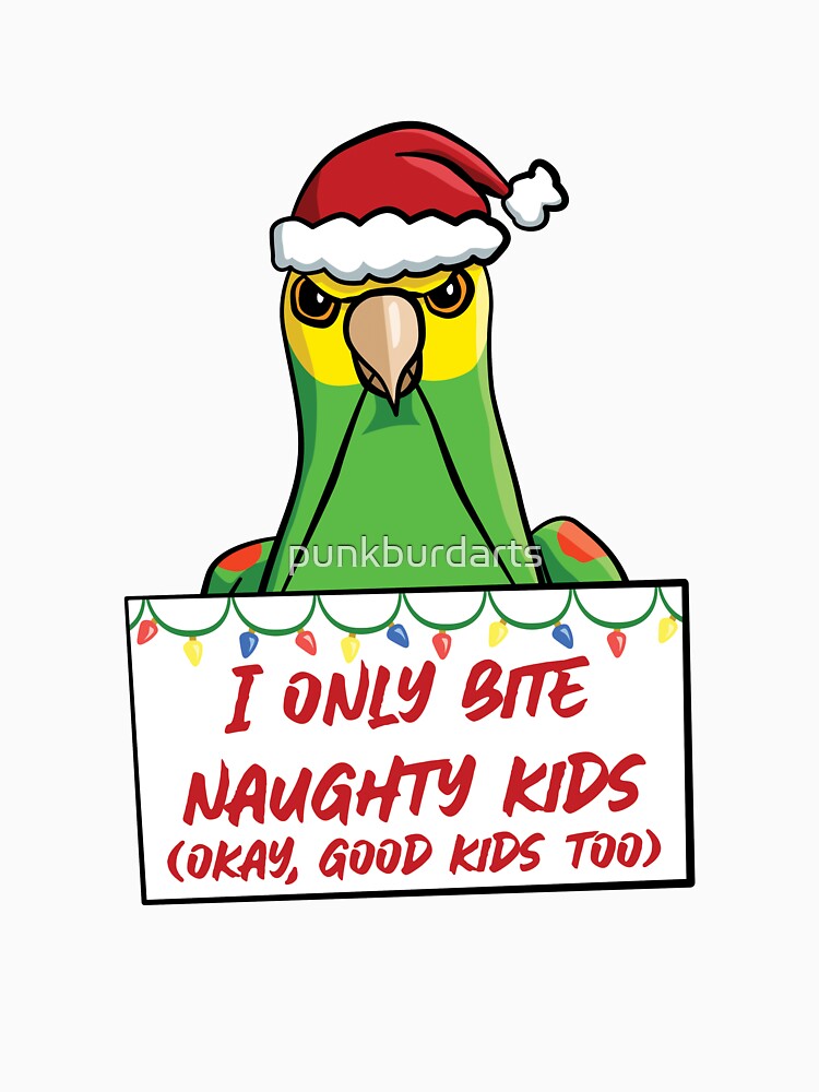 Only Bite Naughty Kids Yellow-headed Amazon by punkburdarts