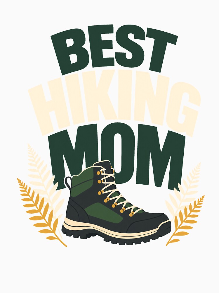 Best hiking mom, funny hiking gift for by pirminio