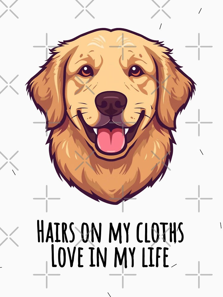 Hair on clothes, love in my life by PatronesKawai