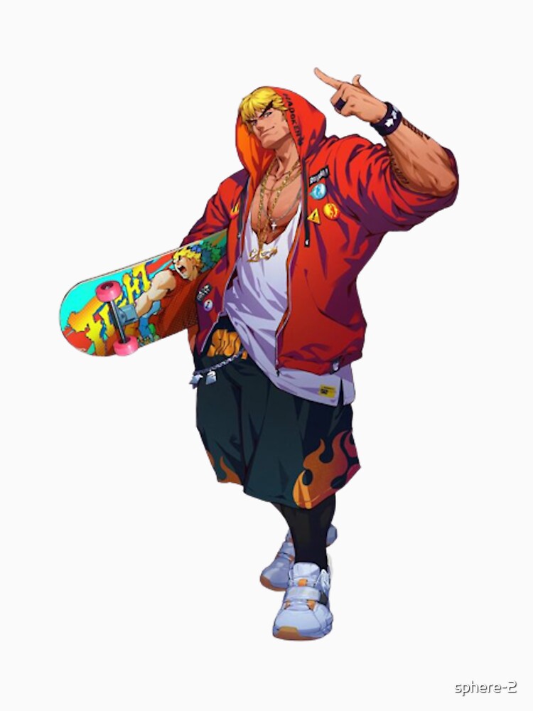 Ken style - tshirt street fighter ken by sphere-2