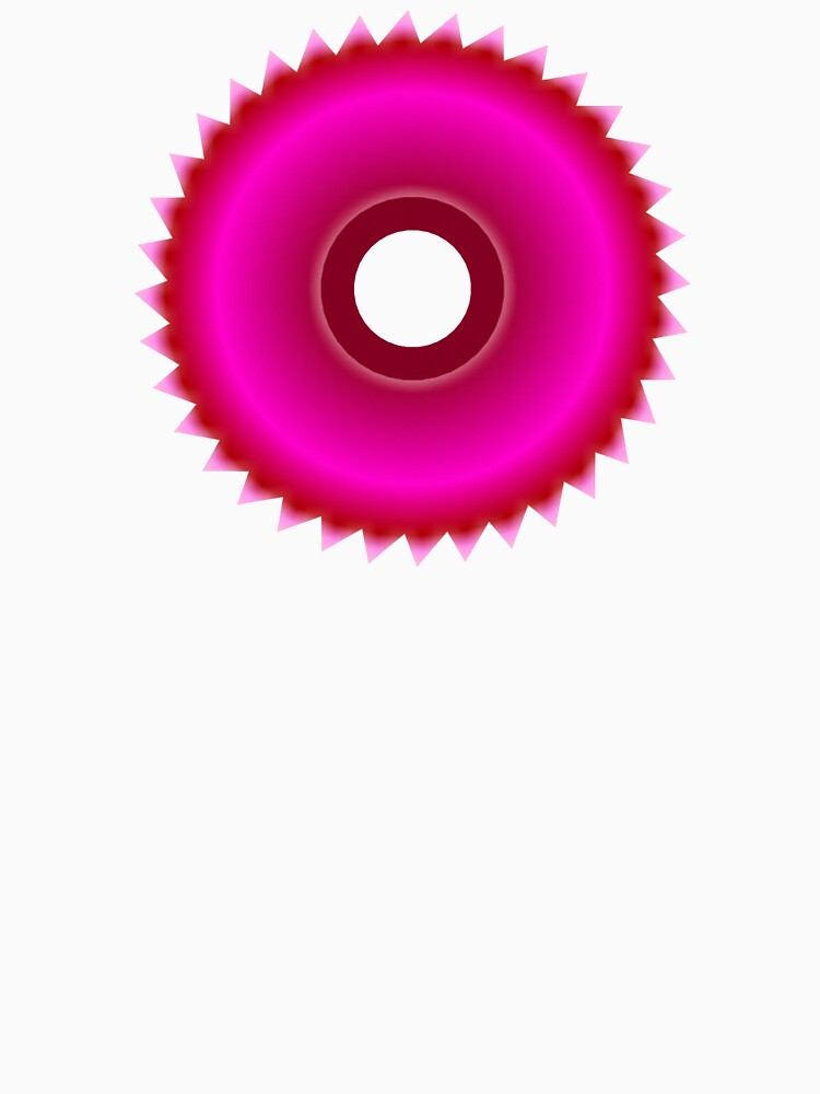 Simple Pink And Red Gradient Art Design by Zareen Sayyed