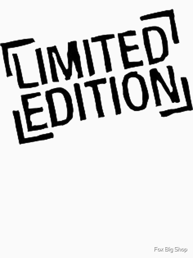 Limited Edition No.2 by Fox Big Shop