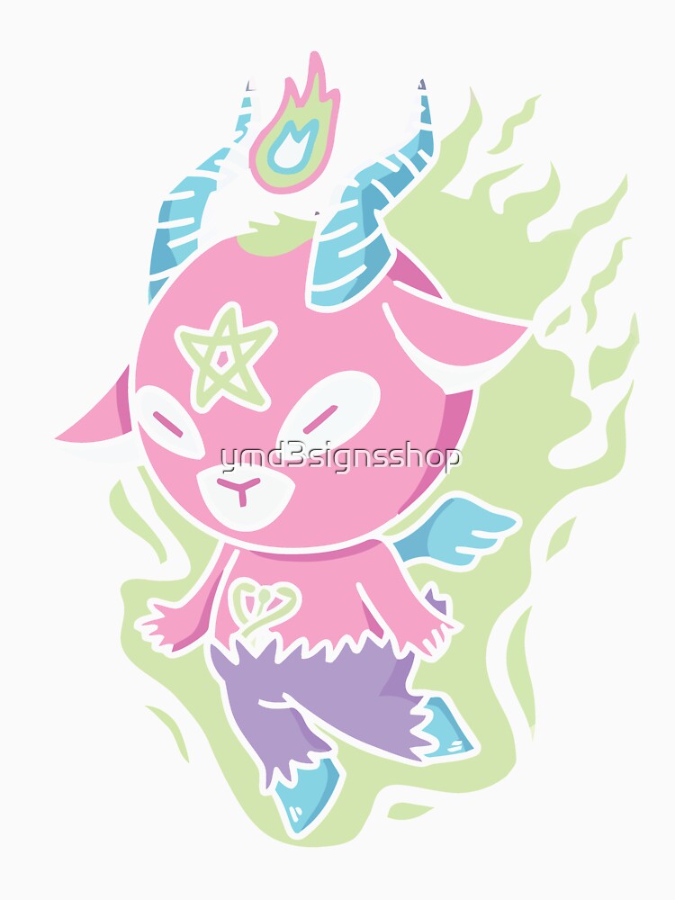 Cute satanic monster goat by ymd3signsshop