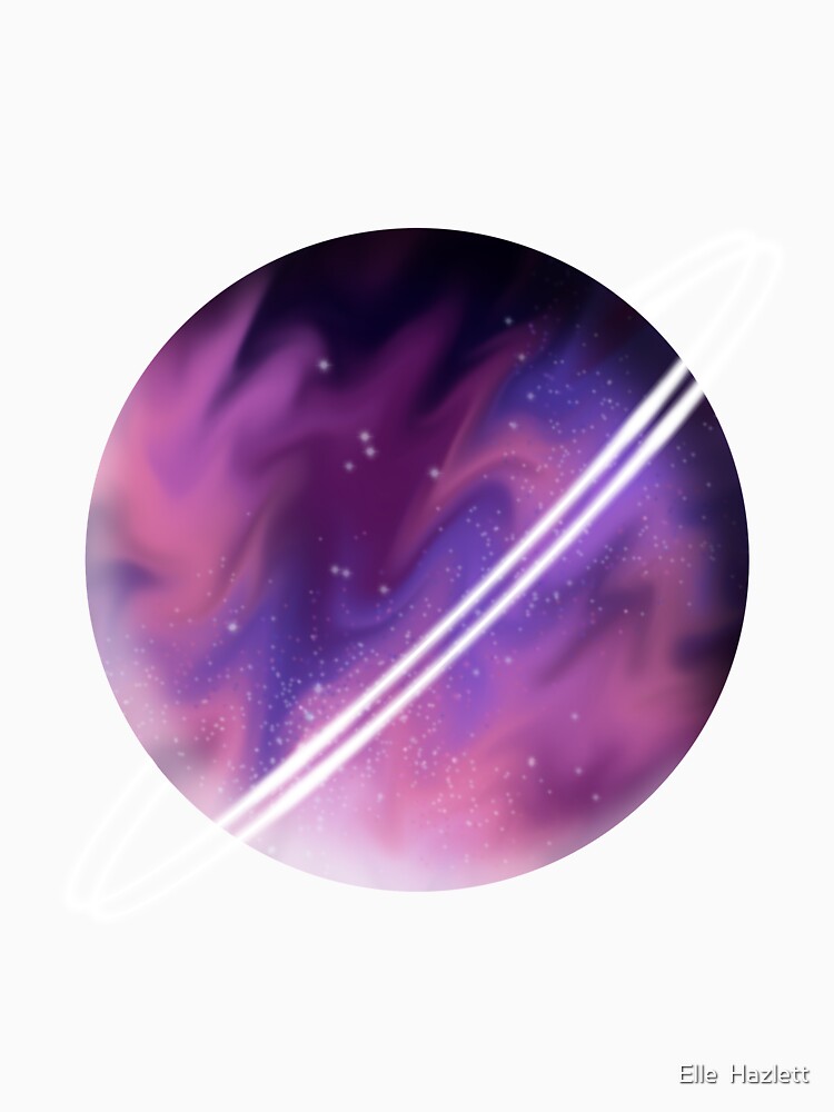 Purple Planet by Elle  Hazlett