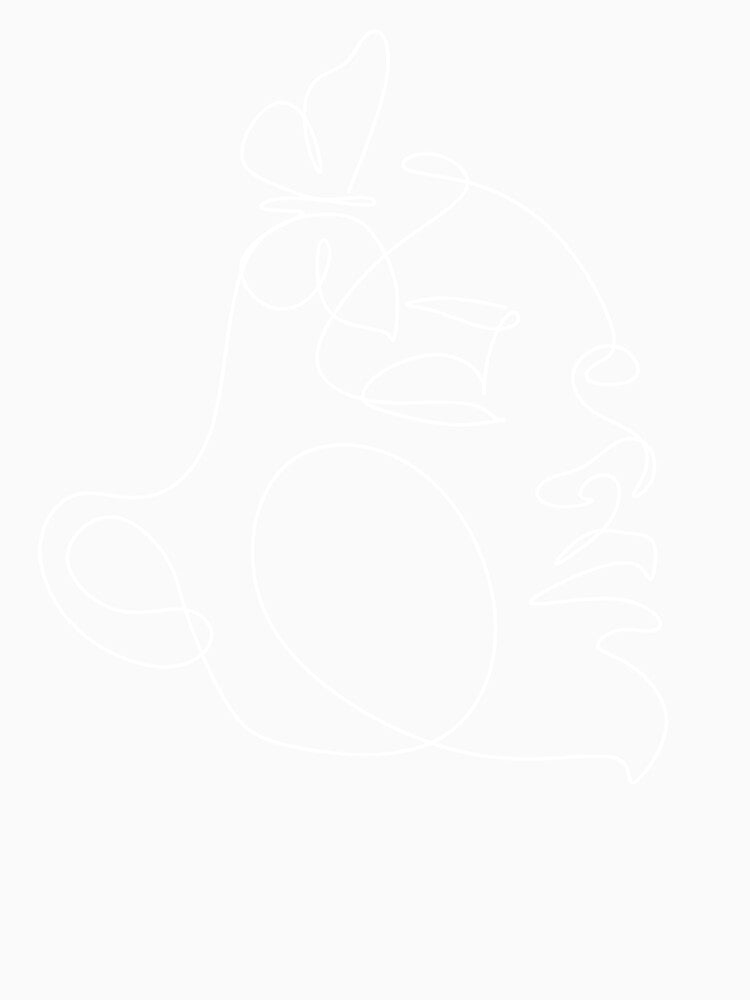 Woman Face Line Art by ZoollGraphics