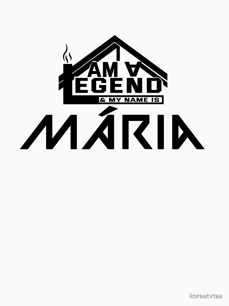 I Am a Legend: Custom Name Design for Mária by koreatvtea