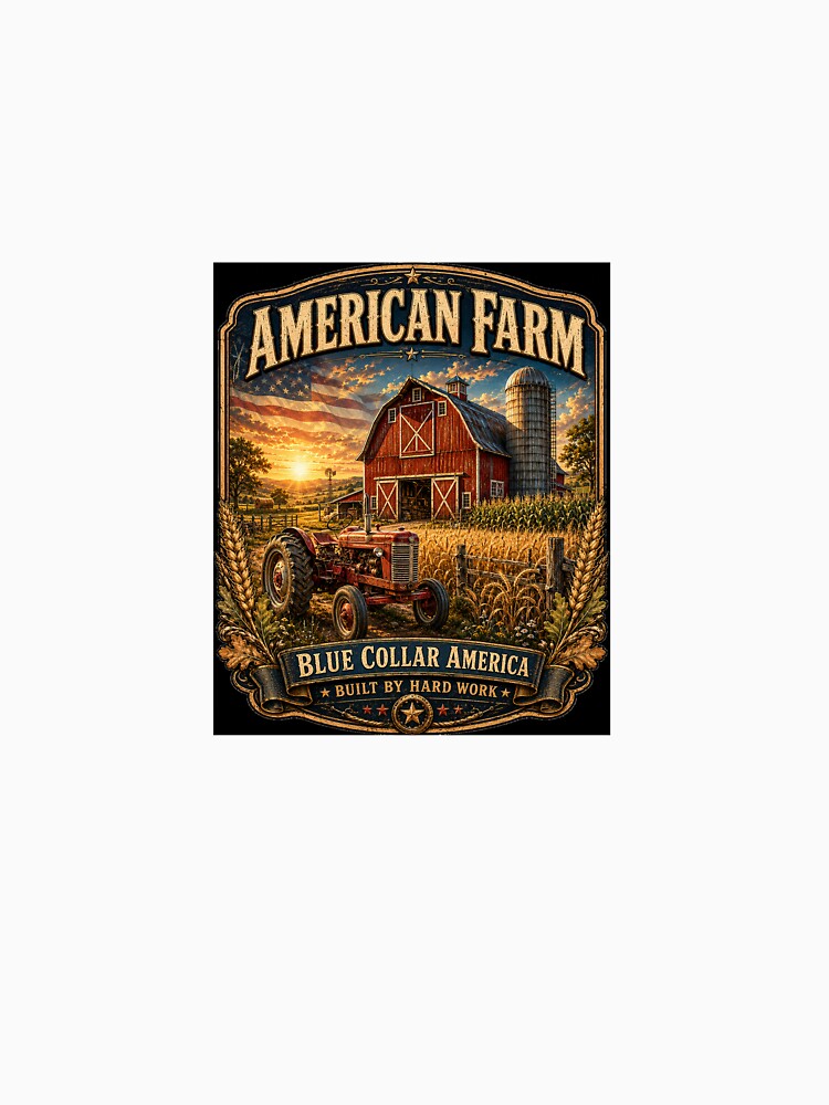 Vintage American Farm Hard Work by JuanDiegoAyala