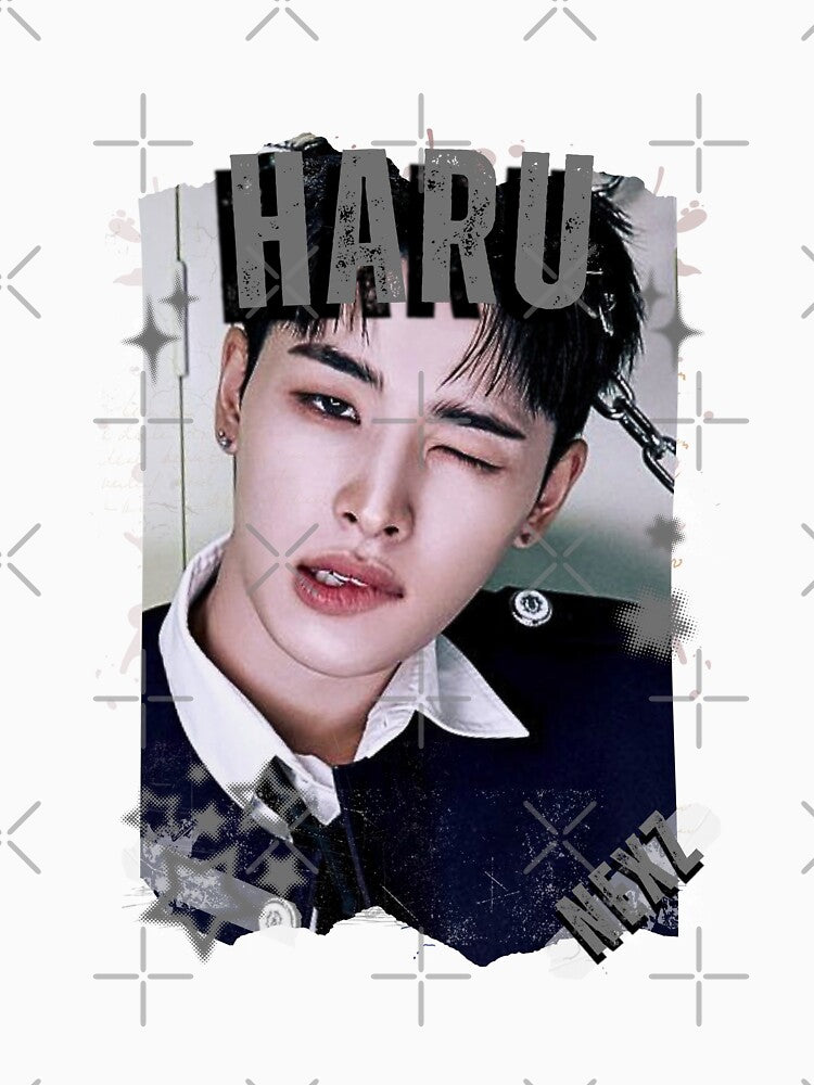 NEXZZ Haru Seven Member K-Pop Boy Group Portrait Korean Japanese boy band by AJUNICE STUDIO
