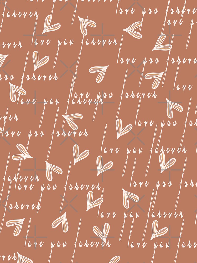 Romantic hearts graphic print by RSDigitalPrintDesign