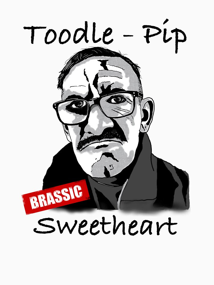 Brassic Davey Macdonagh UK Comedy Series Toodle Pip Sweetheart by Art-Speaks