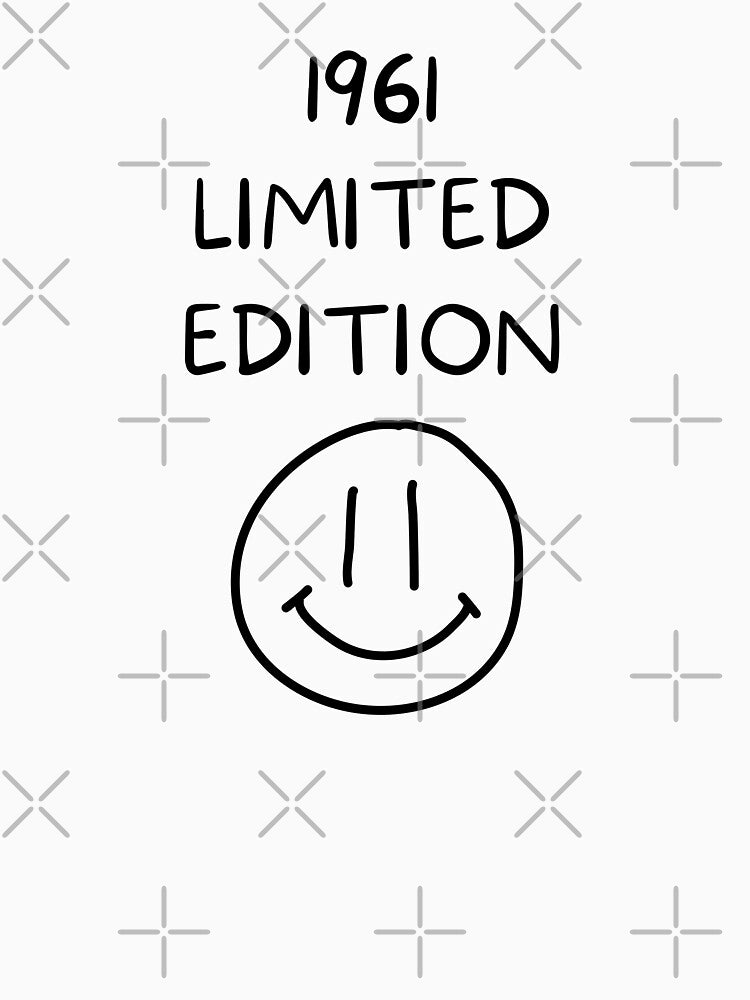 1961 LIMITED EDITION - BLACK WRITING by akaiawa
