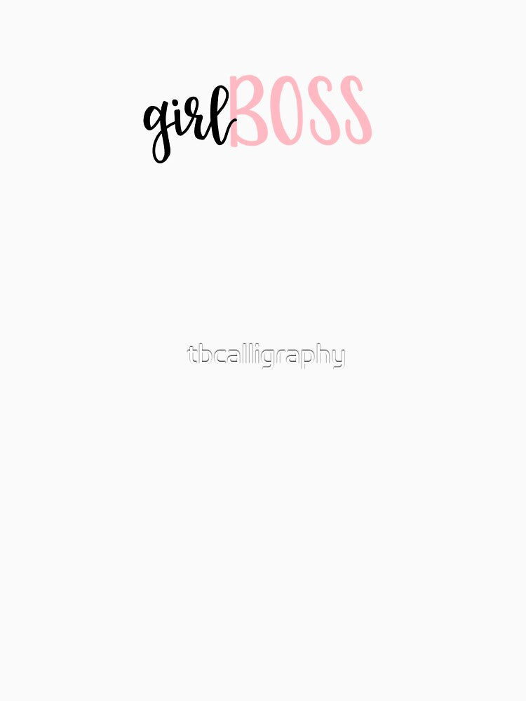 Calligraphy Girl BOSS, Small Business Owner by tbcalligraphy