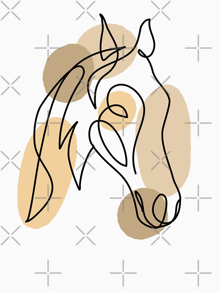 horse drawing art by hemp3x