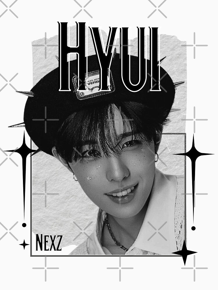 NEX Hyui Seven Member K-Pop Boy Group Portrait Korean Japanese boy band by HELL0WBELLO