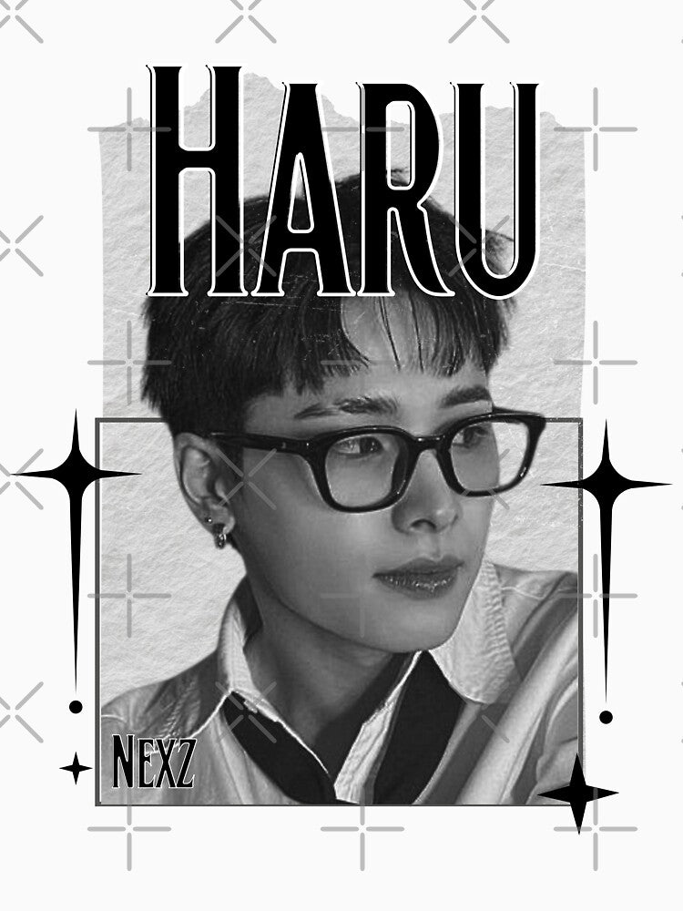 NEX Haru Seven Member K-Pop Boy Group Portrait Korean Japanese boy band by HELL0WBELLO