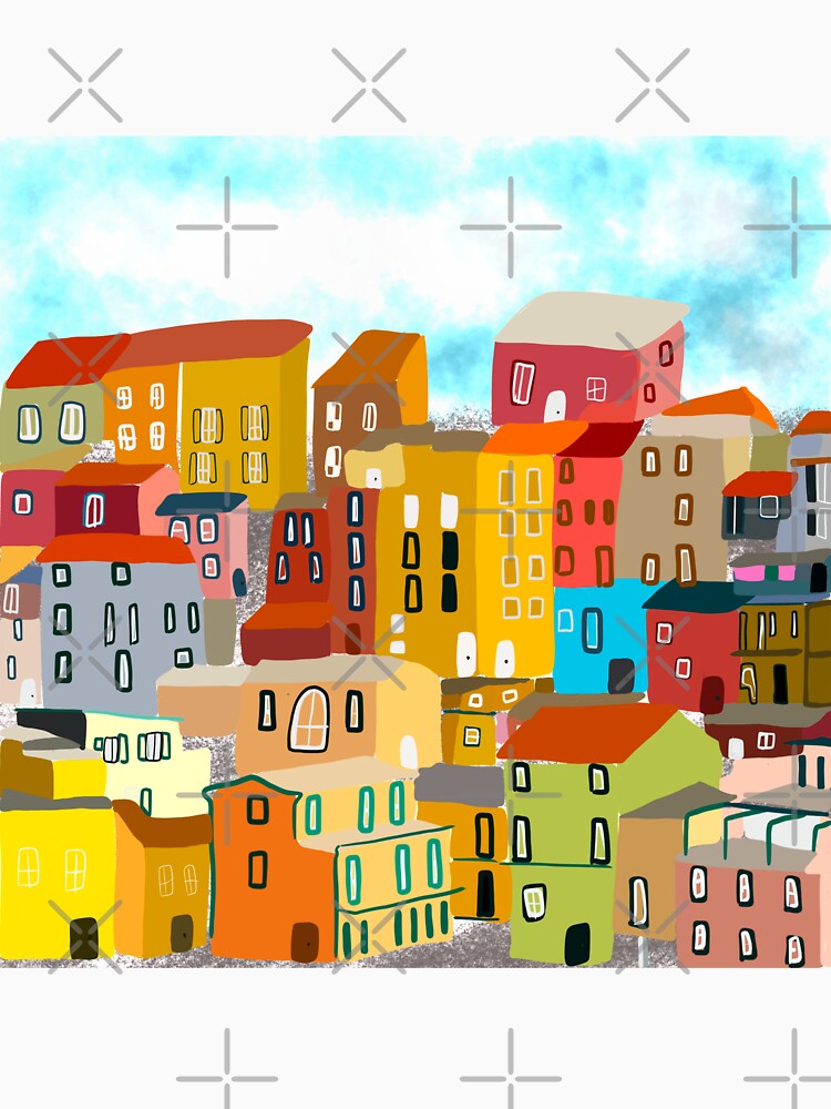 Colorful Houses In Italy by Gabrielle Freitas