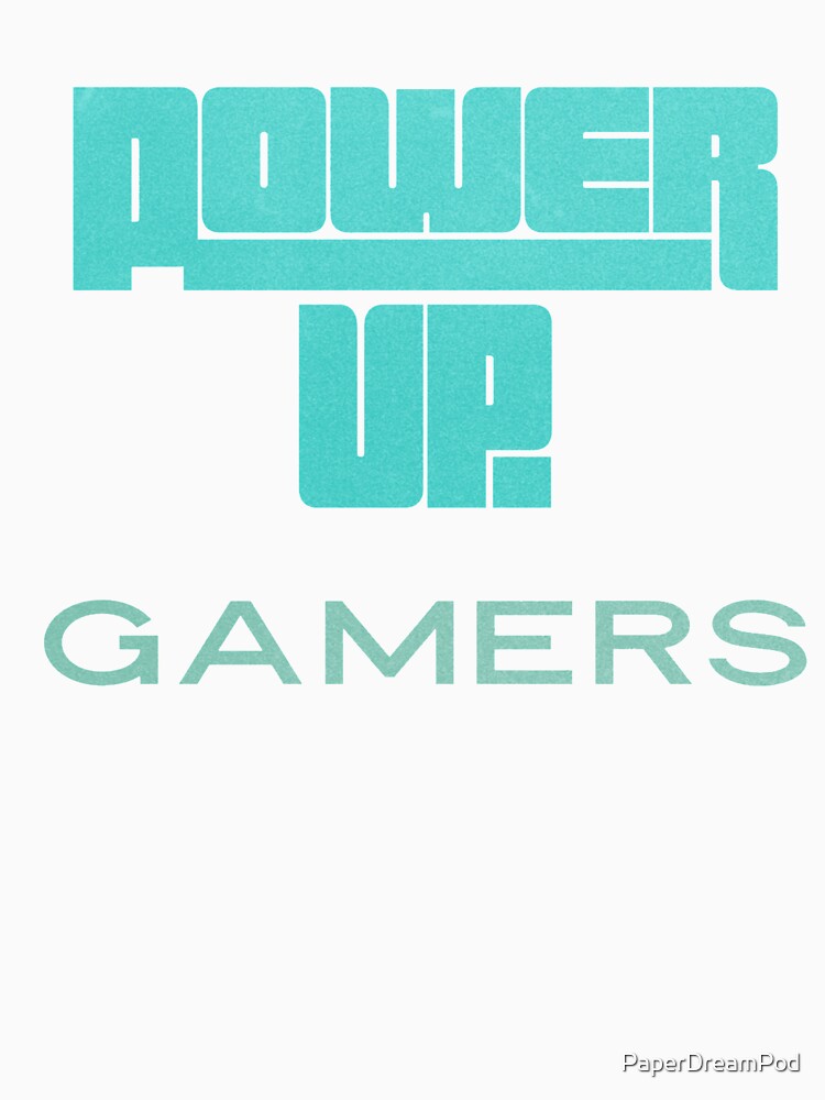Power up, gamers. It is game day. by PaperDreamPod
