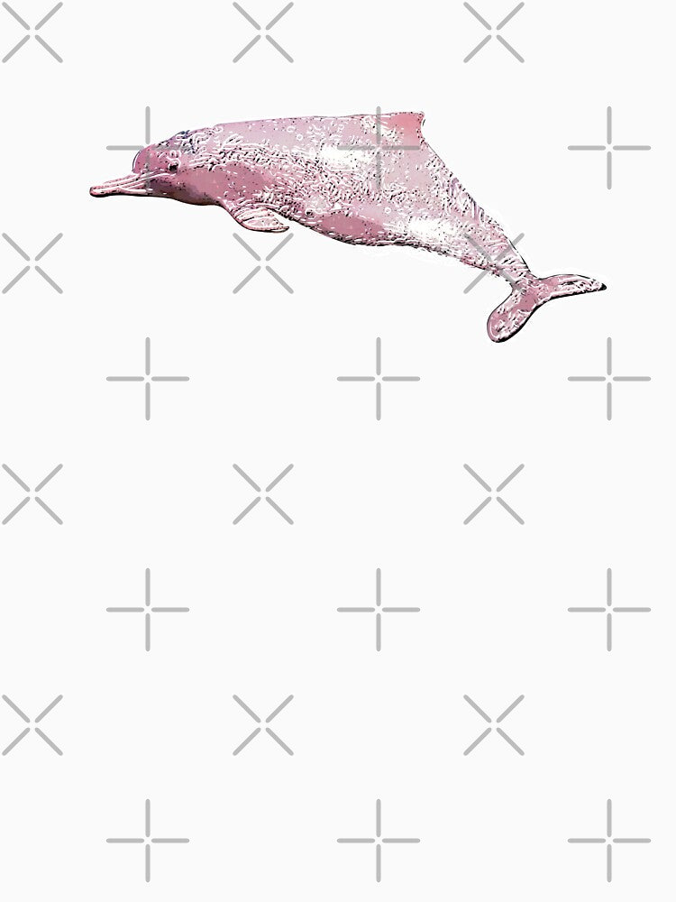 Amazon River Dolphin White Alternate Design by designsasstultd