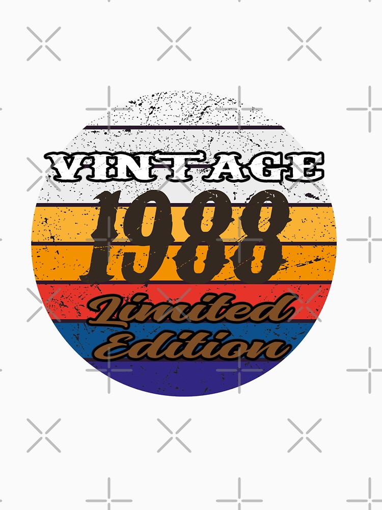 Vintage 1988 limited edition by justbejoker