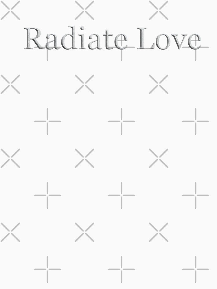 Radiate Love (White Marble Text) by Swabcraft