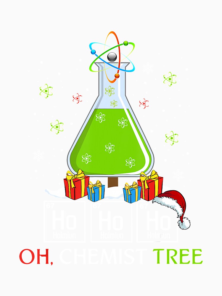 Science Christmas Oh Chemist Tree Chemistree by RonaldDaughtry