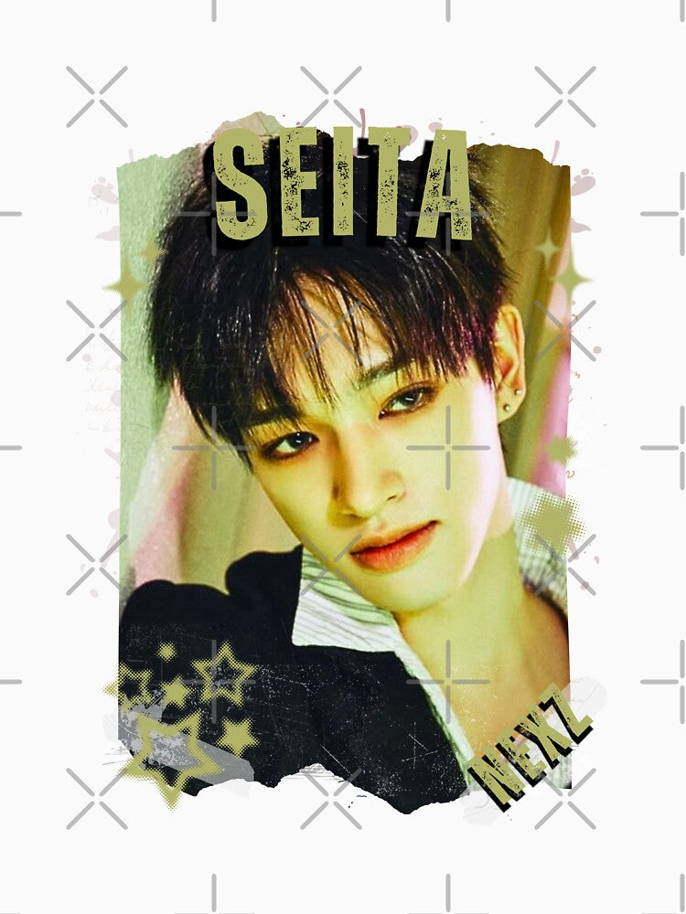 NEXZZ Seita Seven Member K-Pop Boy Group Portrait Korean Japanese boy band by AJUNICE STUDIO
