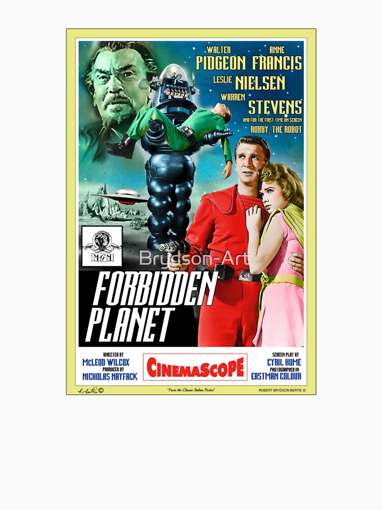 Forbidden Planet, original new design poster by Brydson-Art