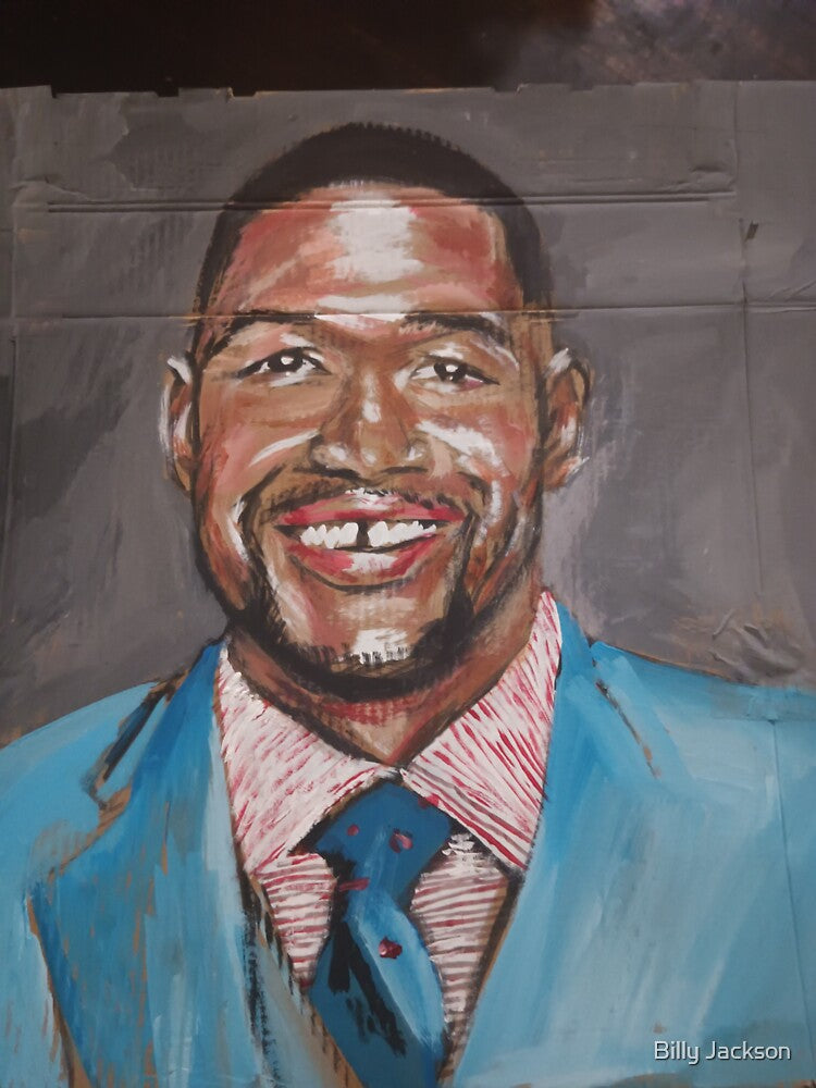 Michael Strahan by Portraits by Billy Jackson