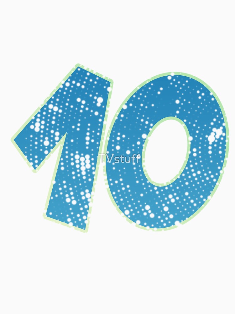Blue Number Shine-ten by TVstuff