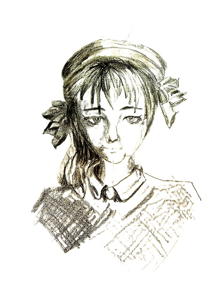 anime girl by drawer007
