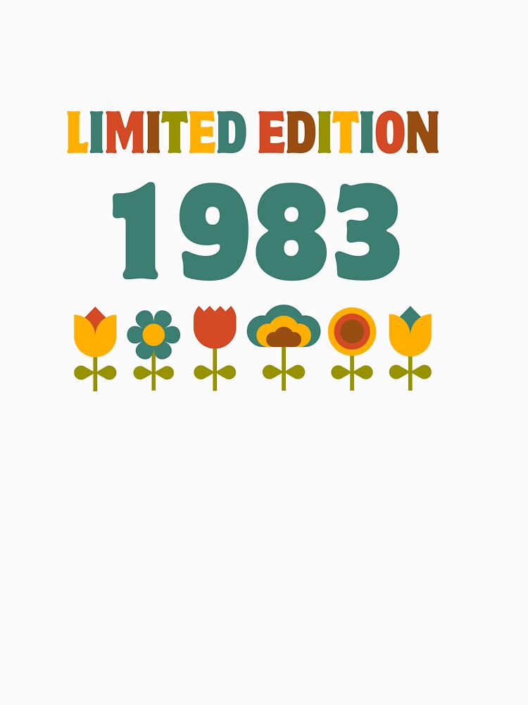 Limited Edition 1983 Floral by glynnavyre84
