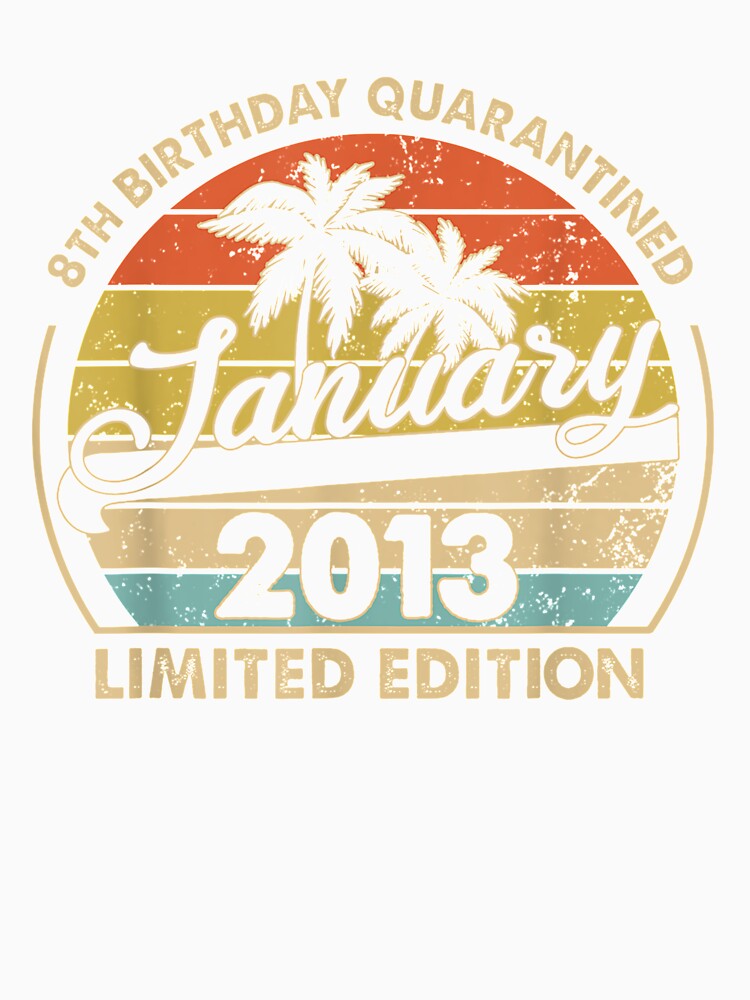 January 2013 Limited Edition 8th Birthday Quarantined by shirleyfinley