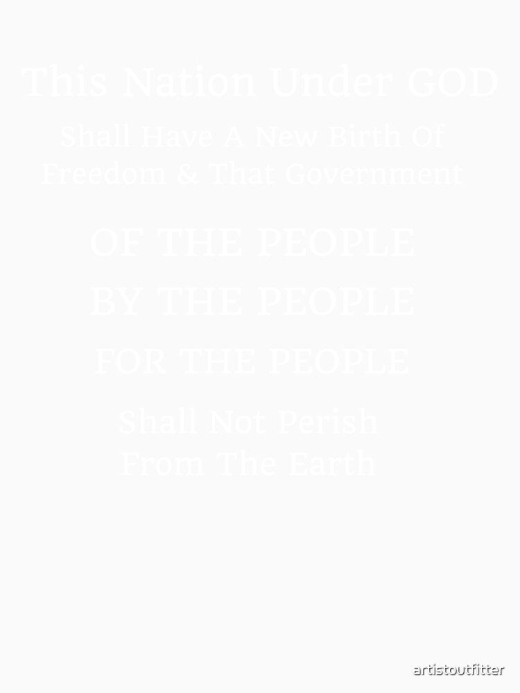 Of The People, By The People, For The People by artistoutfitter