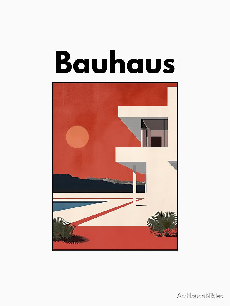 Bauhaus T-shirt by ArtHouseNiklas